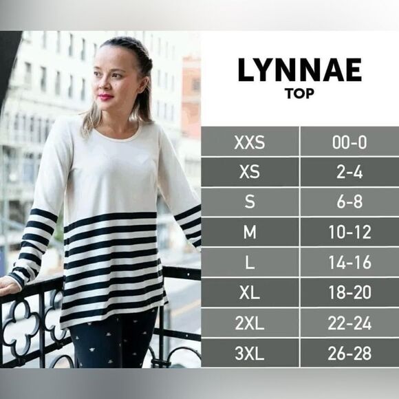 LulaRoe Lynnae Top - Picture 4 of 4